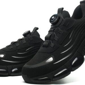 Steel Toe Work Shoes Men Women Lightweight Breathable Safety Sneakers